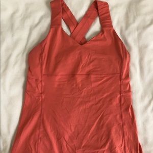 Lululemon Tank - built in bra Size 6